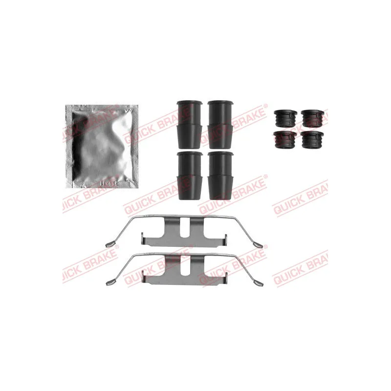 Kit d'accessoires, plaquette de frein à disque QUICK BRAKE 109-1850
