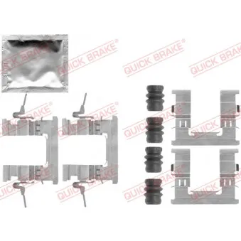 Kit d'accessoires, plaquette de frein à disque QUICK BRAKE 109-1853