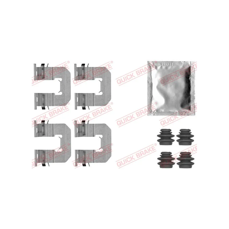 Kit d'accessoires, plaquette de frein à disque QUICK BRAKE 109-1856