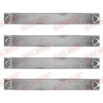 Kit d'accessoires, plaquette de frein à disque QUICK BRAKE 109-1857