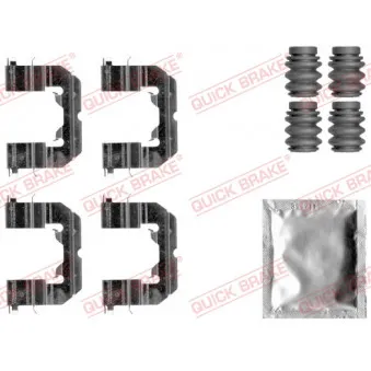 Kit d'accessoires, plaquette de frein à disque QUICK BRAKE 109-1859