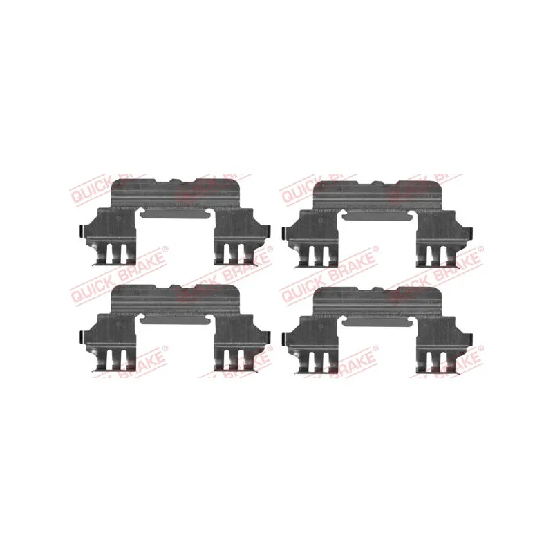 Kit d'accessoires, plaquette de frein à disque QUICK BRAKE 109-1860