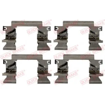 Kit d'accessoires, plaquette de frein à disque QUICK BRAKE 109-1862