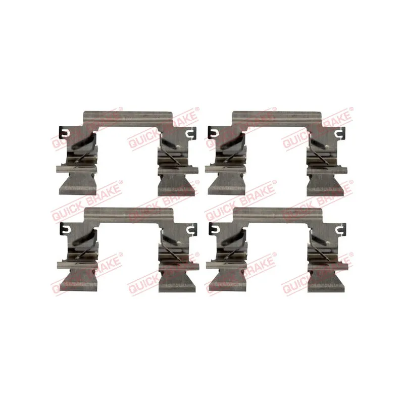 Kit d'accessoires, plaquette de frein à disque QUICK BRAKE 109-1862