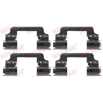 Kit d'accessoires, plaquette de frein à disque QUICK BRAKE 109-1864