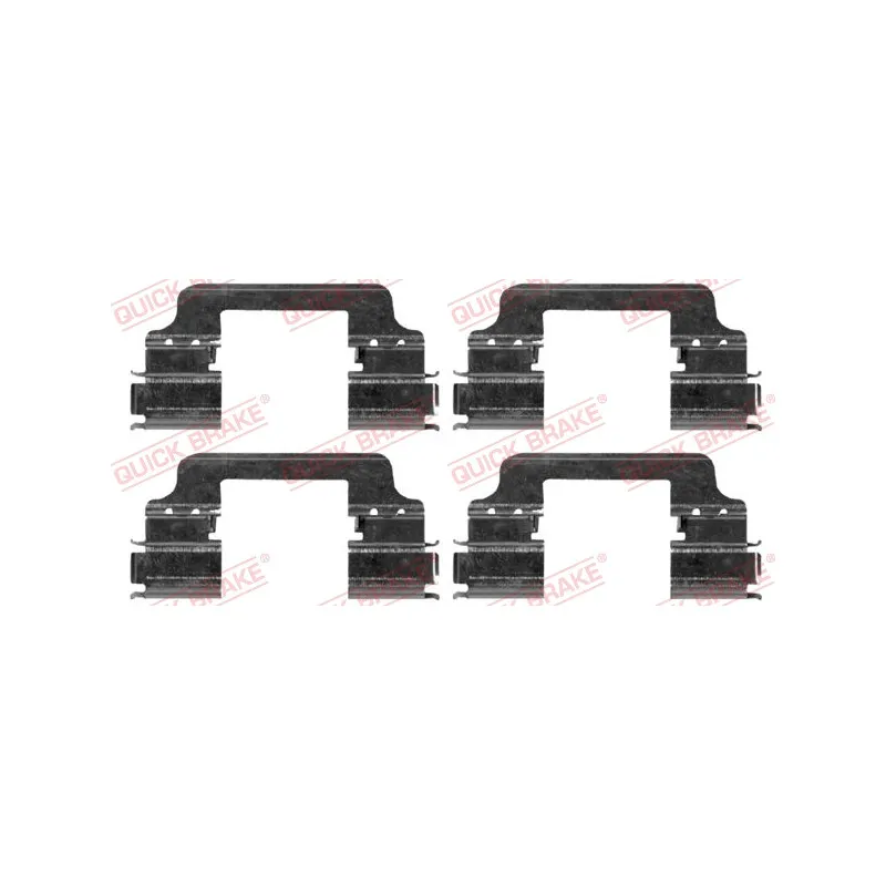 Kit d'accessoires, plaquette de frein à disque QUICK BRAKE 109-1864