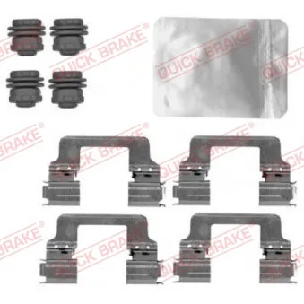 Kit d'accessoires, plaquette de frein à disque QUICK BRAKE 109-1867