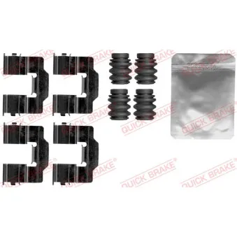 Kit d'accessoires, plaquette de frein à disque QUICK BRAKE 109-1868