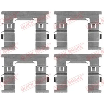 Kit d'accessoires, plaquette de frein à disque QUICK BRAKE 109-1869