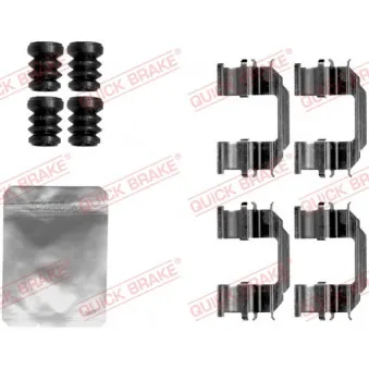 Kit d'accessoires, plaquette de frein à disque QUICK BRAKE 109-1870