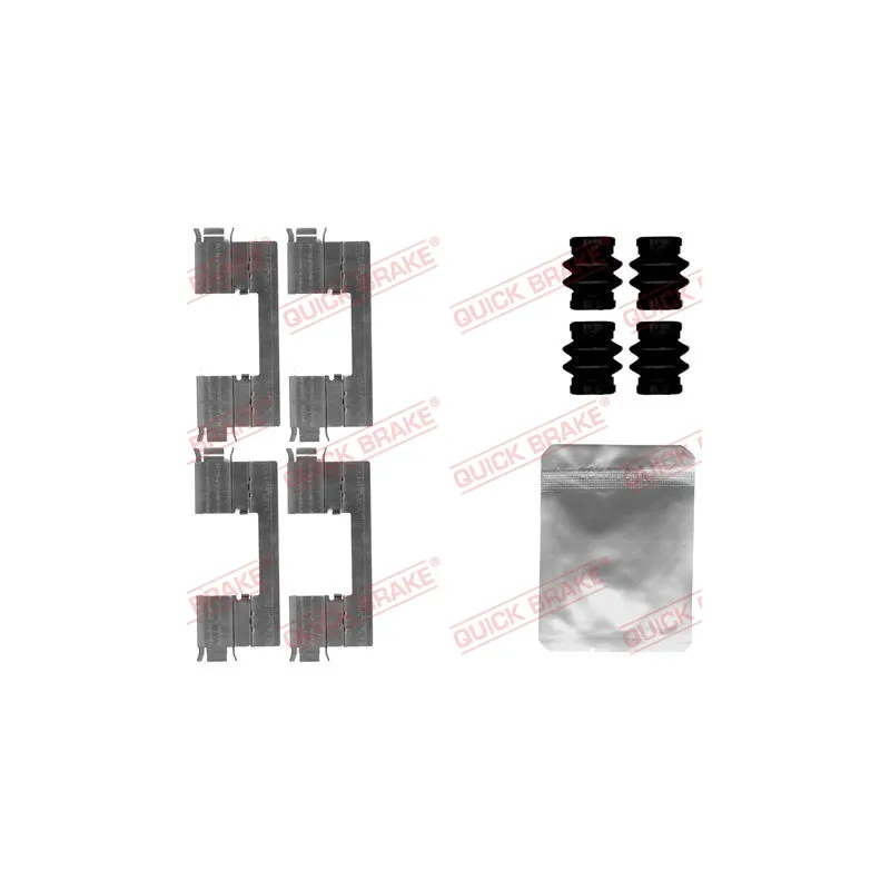 Kit d'accessoires, plaquette de frein à disque QUICK BRAKE 109-1873