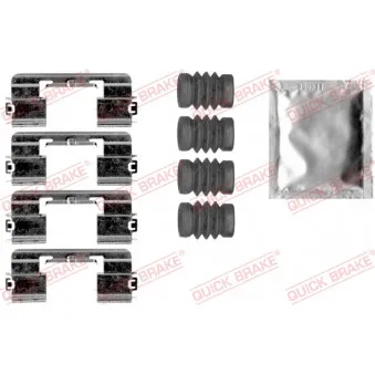Kit d'accessoires, plaquette de frein à disque QUICK BRAKE 109-1875