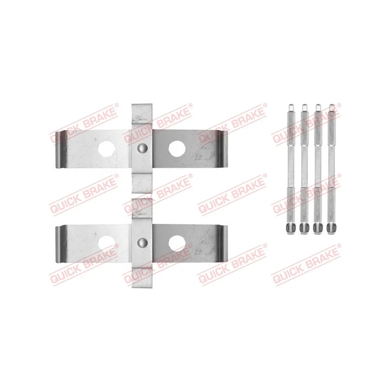 Kit d'accessoires, plaquette de frein à disque QUICK BRAKE 109-1876
