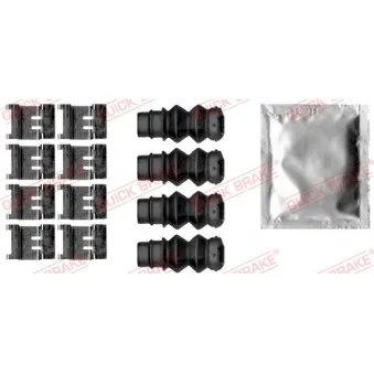 Kit d'accessoires, plaquette de frein à disque QUICK BRAKE 109-1877