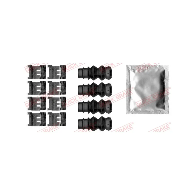 Kit d'accessoires, plaquette de frein à disque QUICK BRAKE 109-1877