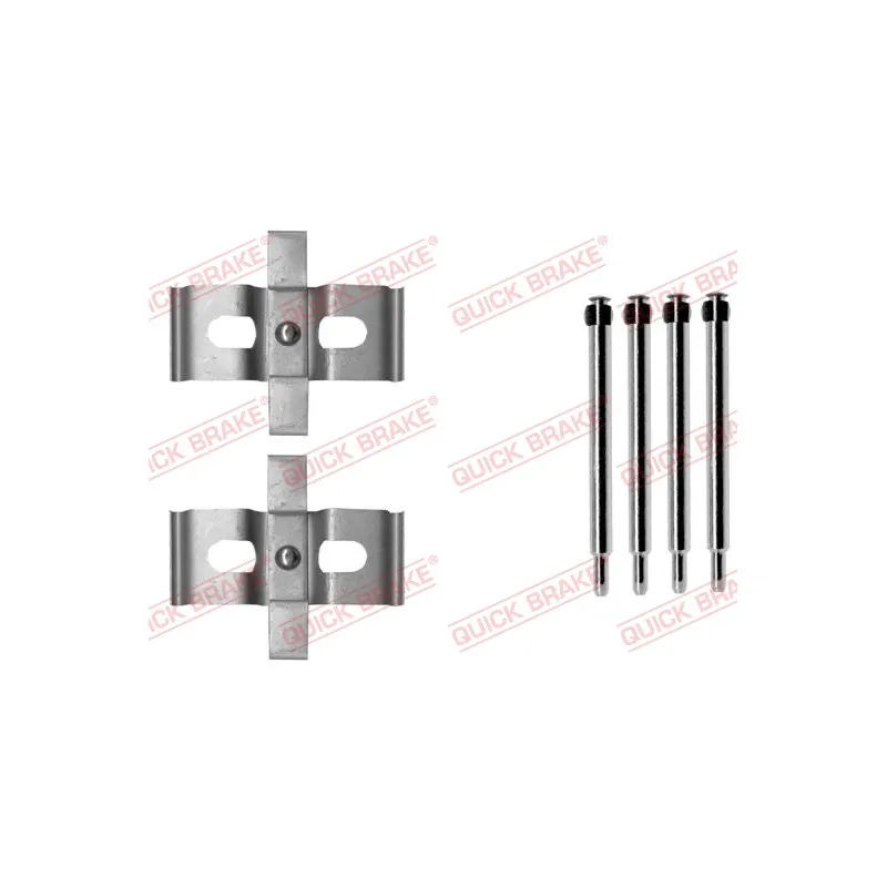 Kit d'accessoires, plaquette de frein à disque QUICK BRAKE 109-1878