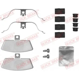 Kit d'accessoires, plaquette de frein à disque QUICK BRAKE 109-1880