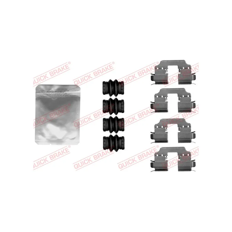 Kit d'accessoires, plaquette de frein à disque QUICK BRAKE 109-1881
