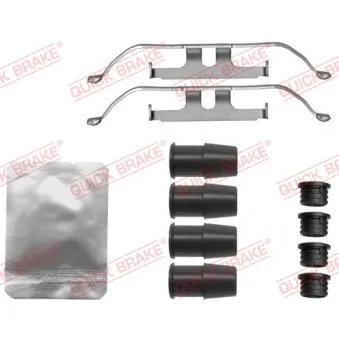 Kit d'accessoires, plaquette de frein à disque QUICK BRAKE 109-1883