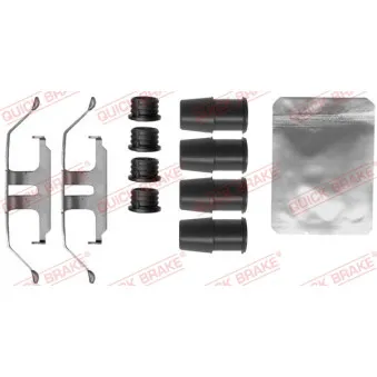 Kit d'accessoires, plaquette de frein à disque QUICK BRAKE 109-1884