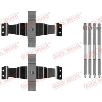 Kit d'accessoires, plaquette de frein à disque QUICK BRAKE 109-1886