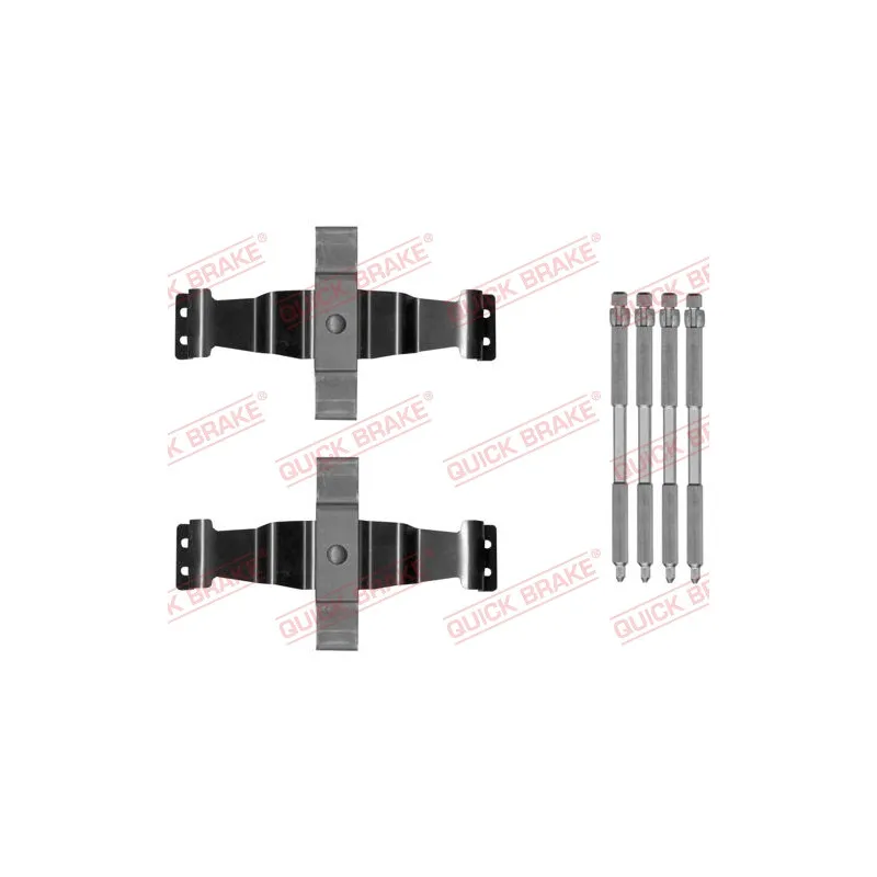Kit d'accessoires, plaquette de frein à disque QUICK BRAKE 109-1886