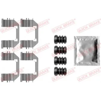 Kit d'accessoires, plaquette de frein à disque QUICK BRAKE 109-1888