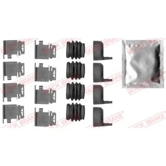 Kit d'accessoires, plaquette de frein à disque QUICK BRAKE 109-1890