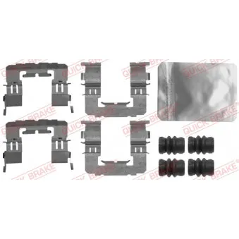 Kit d'accessoires, plaquette de frein à disque QUICK BRAKE 109-1891