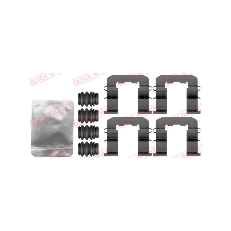 Kit d'accessoires, plaquette de frein à disque QUICK BRAKE 109-1893