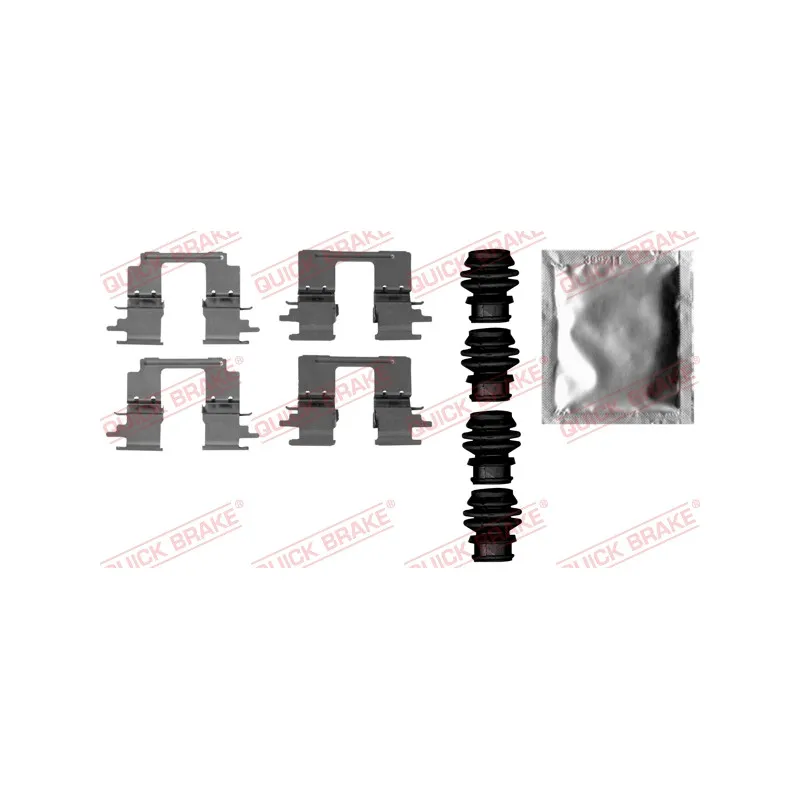 Kit d'accessoires, plaquette de frein à disque QUICK BRAKE 109-1896