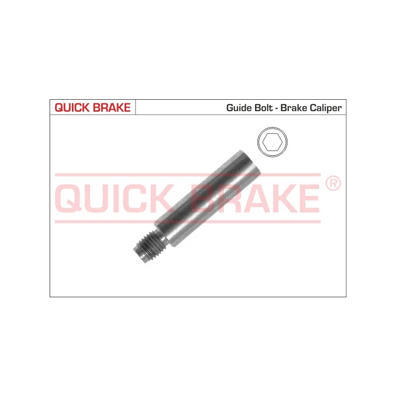 Boulon de guidage, étrier de frein QUICK BRAKE 11286