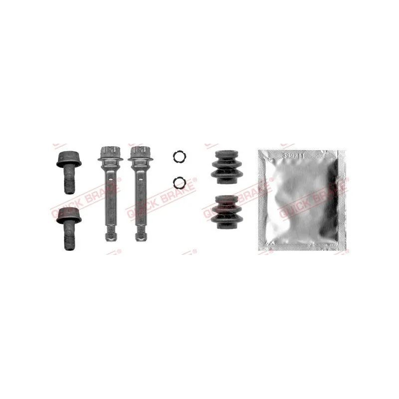 Jeu de douilles de guidage, étrier de frein QUICK BRAKE 113-0028X