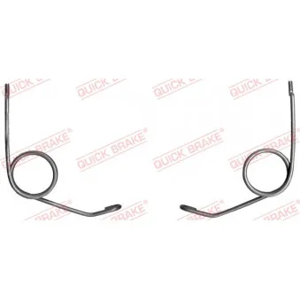 Kit de réparation, levier de frein de stationnement (étrier) QUICK BRAKE 113-0504