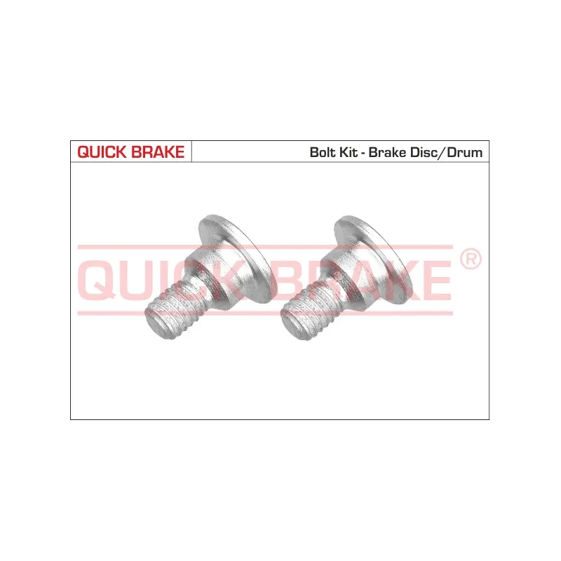 Vis, disque de frein QUICK BRAKE 11660K