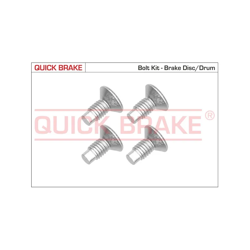 Vis, disque de frein QUICK BRAKE 11663K