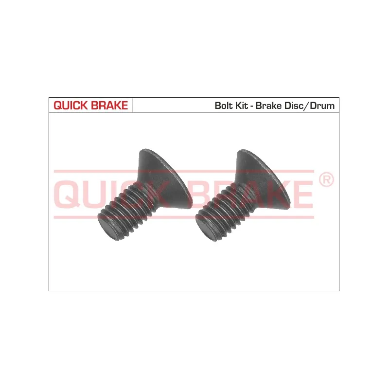 Vis, disque de frein QUICK BRAKE 11665K