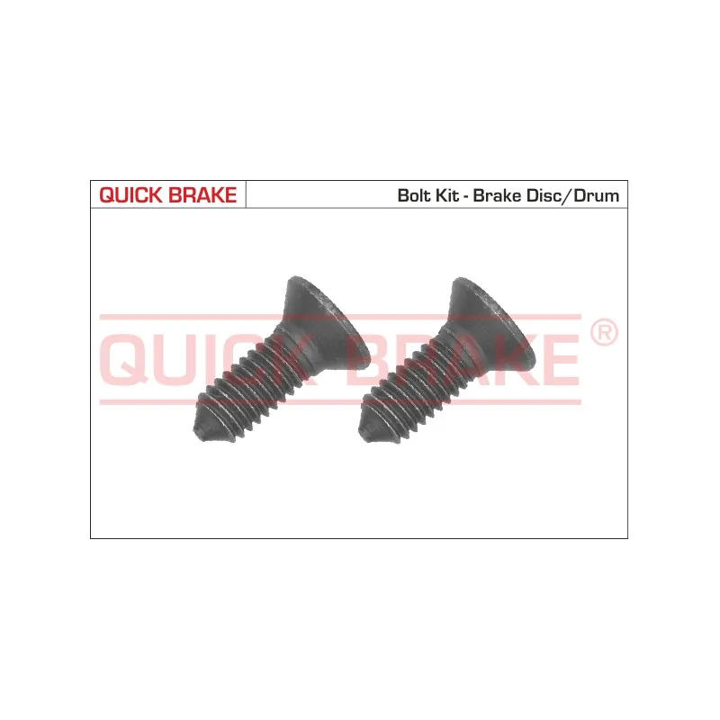 Vis, disque de frein QUICK BRAKE 11667K