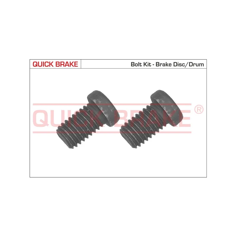 Vis, disque de frein QUICK BRAKE 11668K
