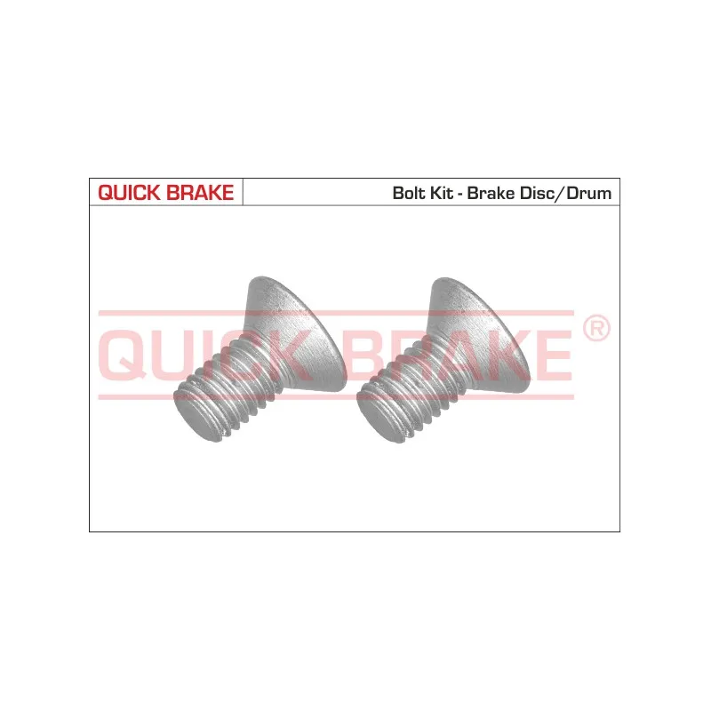 Vis, disque de frein QUICK BRAKE 11669K