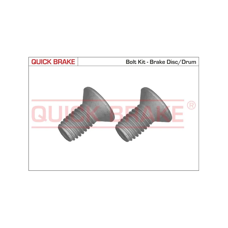 Vis, disque de frein QUICK BRAKE 11670K