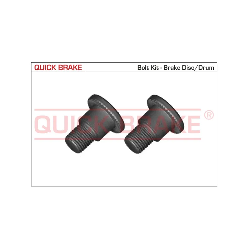 Vis, disque de frein QUICK BRAKE 11679K