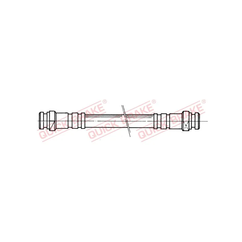 Flexible de frein QUICK BRAKE 22.007