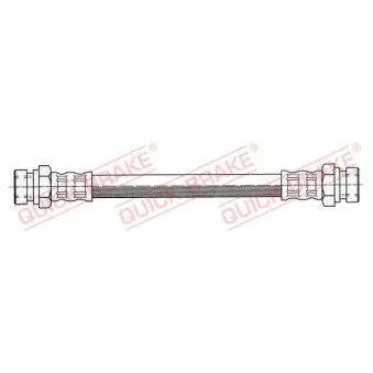Flexible de frein QUICK BRAKE 22.016
