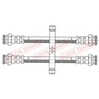 Flexible de frein QUICK BRAKE 22.107