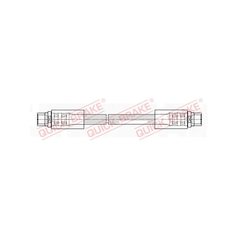 Flexible de frein QUICK BRAKE 22.410