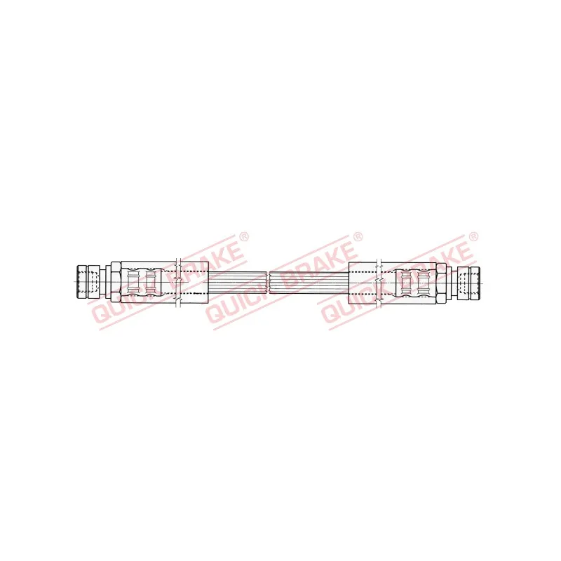 Flexible de frein QUICK BRAKE 22.412