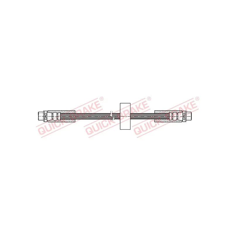 Flexible de frein QUICK BRAKE 22.417