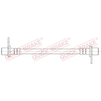 Flexible de frein QUICK BRAKE 25.074