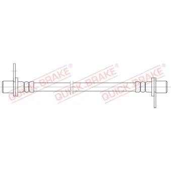 Flexible de frein QUICK BRAKE 25.084